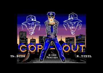 Cop-Out (UK) (1986) (Trainer) screen shot title